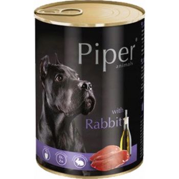  PIPER wet dog food with Rabbit 400g 