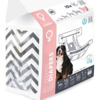 M-PETS Female Dog Diapers XXL 10 Pack