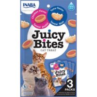 INABA Juicy Bites Cat Treats Tuna & Chicken Flavor 33,9g