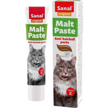  SANAL DOG & CAT Malt Anti-Hairball Paste Cat 100G 