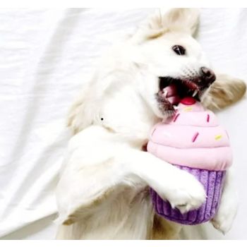  Cupcake Pink Dog Toys 