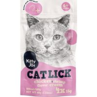 Kitty Joy Cat Lick Chicken + Shrimp Flavor Cream Cat Treats (4x15g) 60g