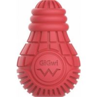 Red Bulb Dispensing Treat Dog Toys – Medium
