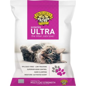  Dr Elsey's Precious Cat Ultra Hard Clumping Scented 99% Dust Free 18kg 