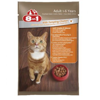  8in1 Adult Cat with Tempting Chicken 100g X 24Pieces 