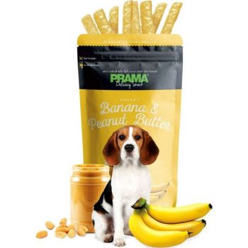  Prama Dog Treats Banana & Peanut Butter Flavor-70 g 