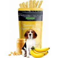 Prama Dog Treats Banana & Peanut Butter Flavor-70 g