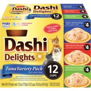  Inaba Dashi Delight Tuna Variety 12PCS/PK 