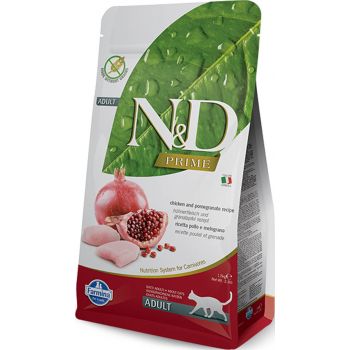  Farmina N&D Grain Free Chicken & Pomegranate Adult Cat Food-1.5kg 
