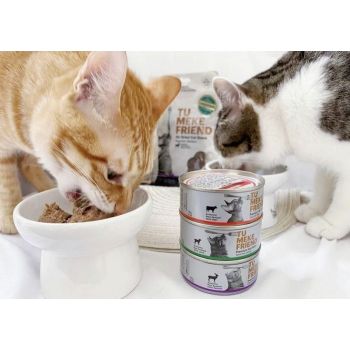  Tu Meke Friend Premium Cat Feast Wet Food Gourmet Tuna and Salmon 85g 