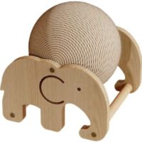 Sisal Hemp Cats Scratching Elephant Toys L 17.5*18*18