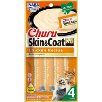 Churu Skin & Coat- Chicken Recipe 4PCS/PK 
