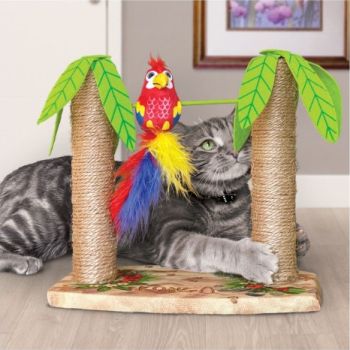  Kong Play Spaces Tiki Twirl Cat Scratcher 