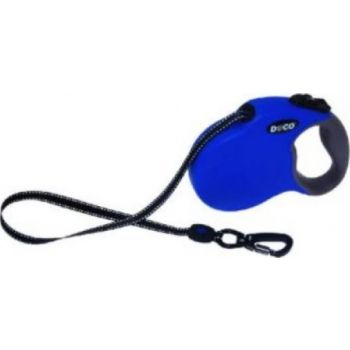  DOCO® ALL DAY ADVENTURE RETRACTABLE LEASH DRL16L(BLUE)-16ft-(LARGE) 