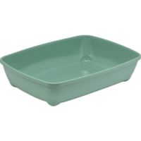 Moderna Arist-O-Tray-Cat Litter Tray 49.3 x 37.5 x 11.4 cm-Green