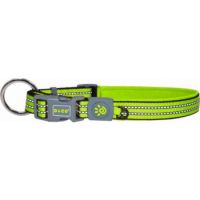 DOCO VARIO O - Ring Collar With Reflective Stitching Lemon Small