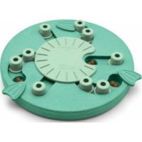Dog Worker Interactive Treat Puzzle Dog Toy, Green