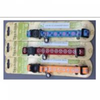 PANDA NYLON CAT COLLAR 3/8x20-30cm (ORNGE)