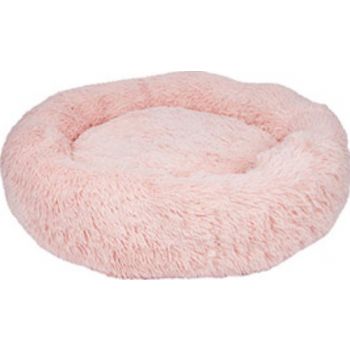  Pets at Home Calming Donut Dog Bed Pink Large 