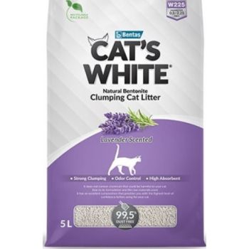  Cats White Litter  5L Lavender 