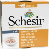 Schesir Cat Wet Food-Tuna With Aloe 85g