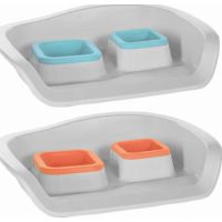 Duvo+ Dinner Set Twice & Nice 300+400ml - 48x38x12cm Mixed Colors