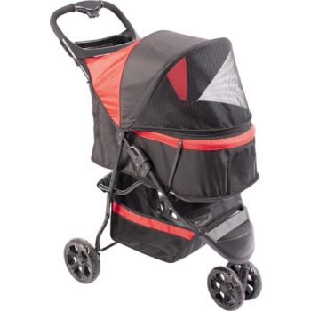  Duvo+ Pet Buggy/Stroller Deluxe 79x46x99cm - Max. 15kg Grey 