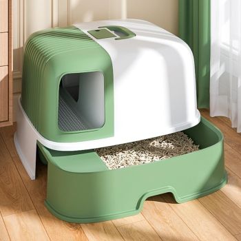  Pado Claws Cat Litter Box 57.6*52.8*38cm-Green 