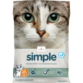  Intersand Cat Litter Simple 14Kg 