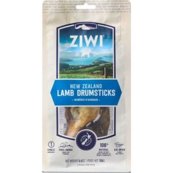  Ziwipeak Dog Chews Lamb Drumstick 186g 