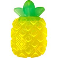 FOFOS Tough Fruit Squeaky Jelly Pineapple Dog Toys