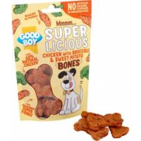 GOODBOY SUPER LICIOUS CHICKEN WITH BROCCOLI & SWEET POTATO BONES 100G