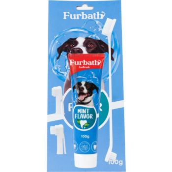  Furbath Toothpaste with Mint Flavour for Dogs - 100g 