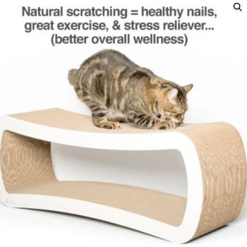  Pet Fusion Jumbo Cat Scratcher Lounge 