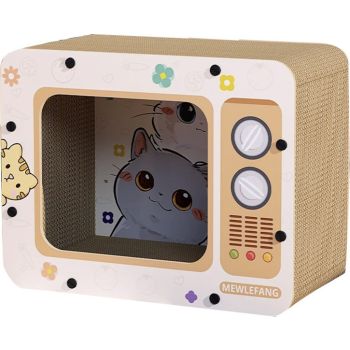  Saas Cat Scratching Board TV House 45*29*35CM 