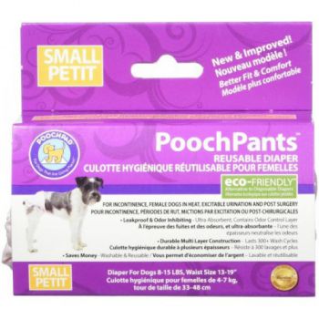  Pooch Pad POOCHPANTS DIAPER SMALL PINK 