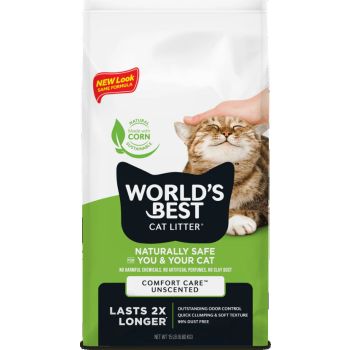  World's Best  Cat Litter Clumping, ORIGINAL 28 lbs 