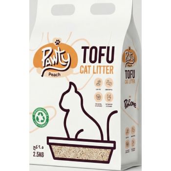  Pawty Tofu - Cat litter 6L Peach 