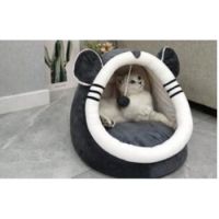 PETS CLUB SOFT BED GREY MOUSE , 40*40*35 CM – MEDIUM GREY