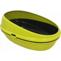 Pin Up Luxo Open Cat Litter Box Green  (59cm × 39.5cm × 27cm)