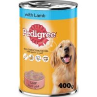 Pedigree Lamb in Loaf Wet Dog Food - 400G