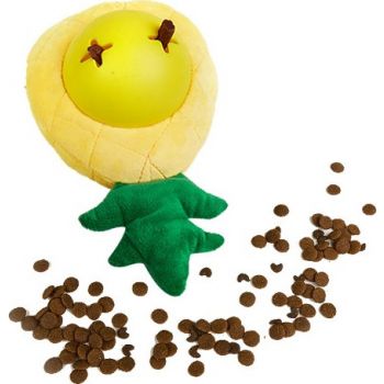  FOFOS Cute Pineapple Treat Dispensing Dog Toys 