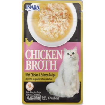 Inaba Chicken Broth with Chicken & Salmon Recipe 50G 