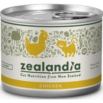  Zealandia Natural Cat Wet Food Food Chicken 185gm 