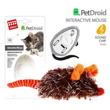  Activity Mouse "Pet Droid' Pink/Brown 