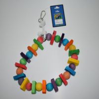 VanPet Bird Toys Natural And Clean Round Type - 30x24 Cm