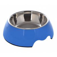 Nutrapet Melamine Round Bowl Blue XL:27 *9Cms 1400/ml47.2oz