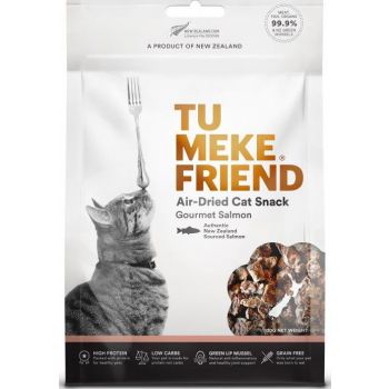  Tu Meke Friend Air Dried Cat Snack Gourmet Salmon 120g 