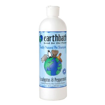  Earthbath® Soothing Stress Relief Shampoo, Eucalyptus & Peppermint 16oz 