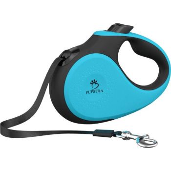  Pupstra Retractable Leash Aqua Small Up to 15kg 